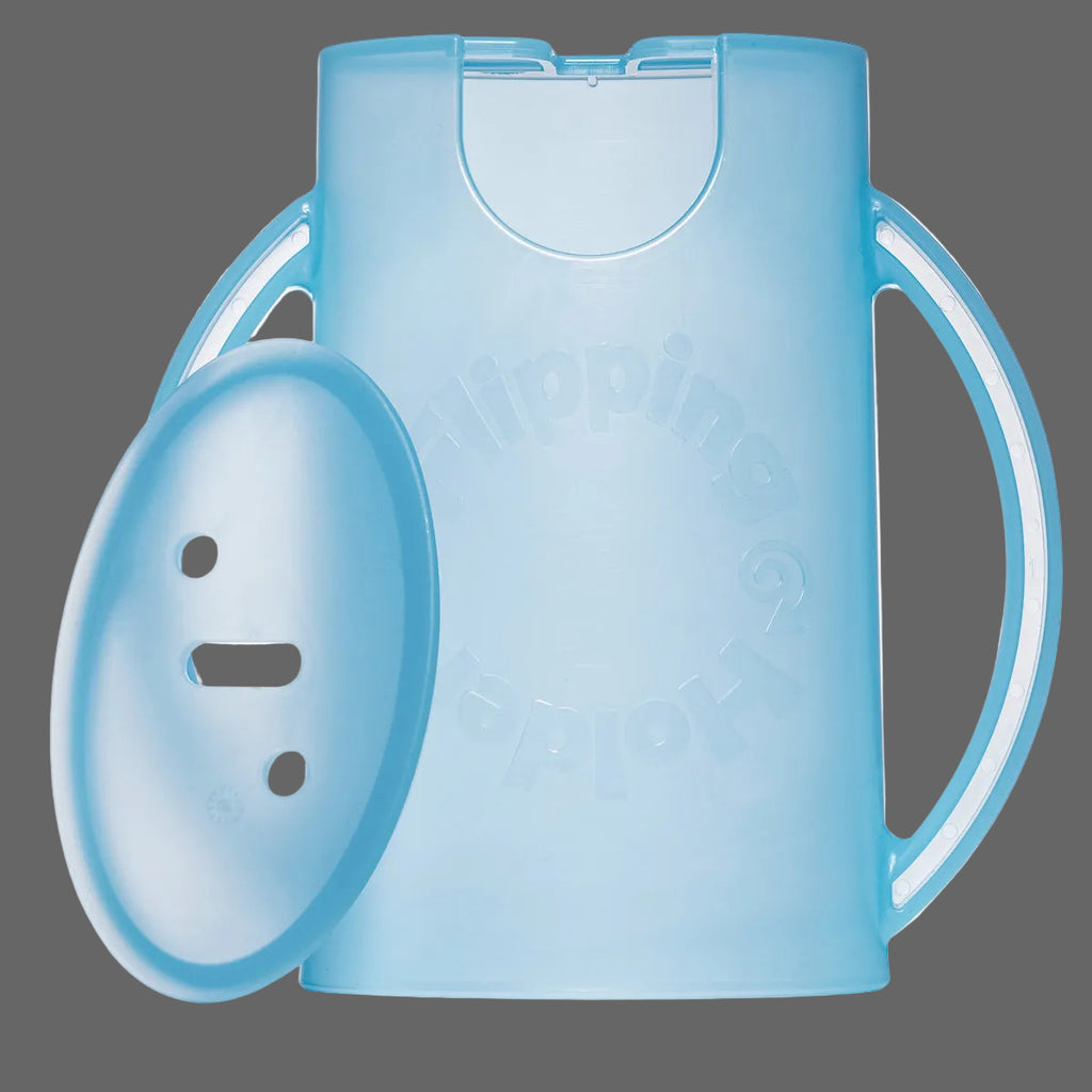 Flipping Holder DELUXE w/ LID (Blue)