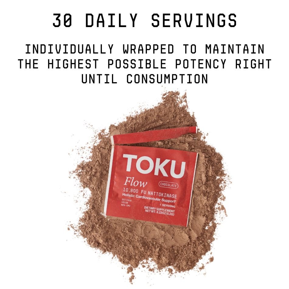 Toku Flow | Nattokinase Supplement (10,800 FU)