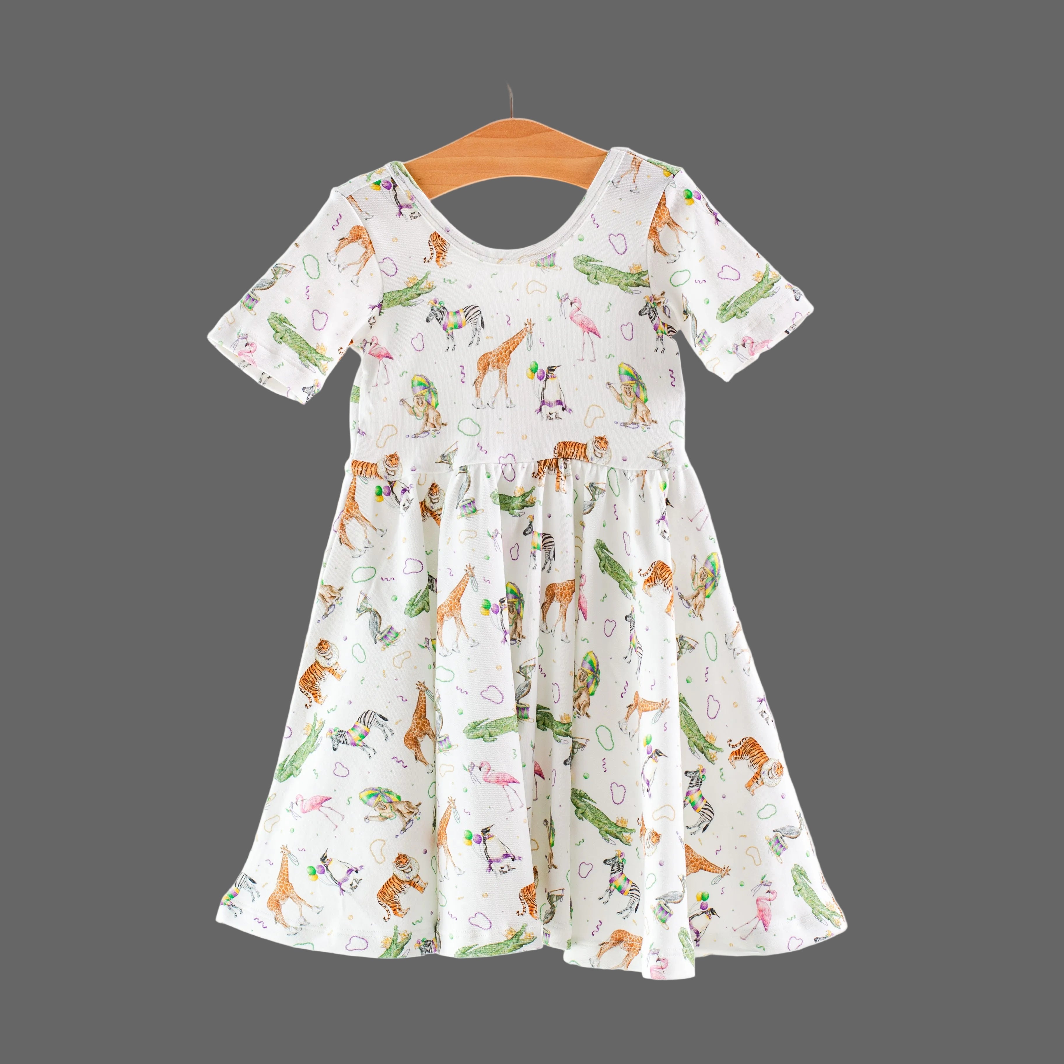 Zoo Krewe Organic Cotton Dress for Kids