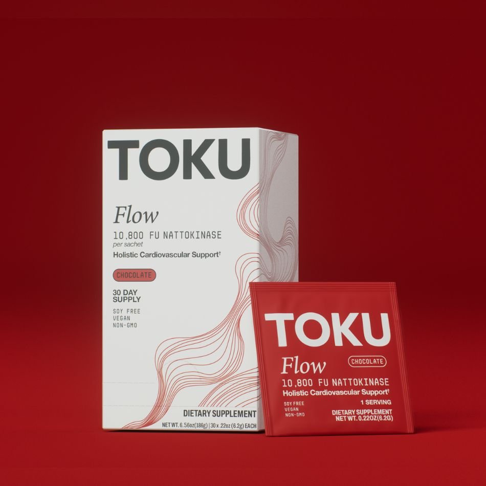 Toku Flow | Nattokinase Supplement (10,800 FU)