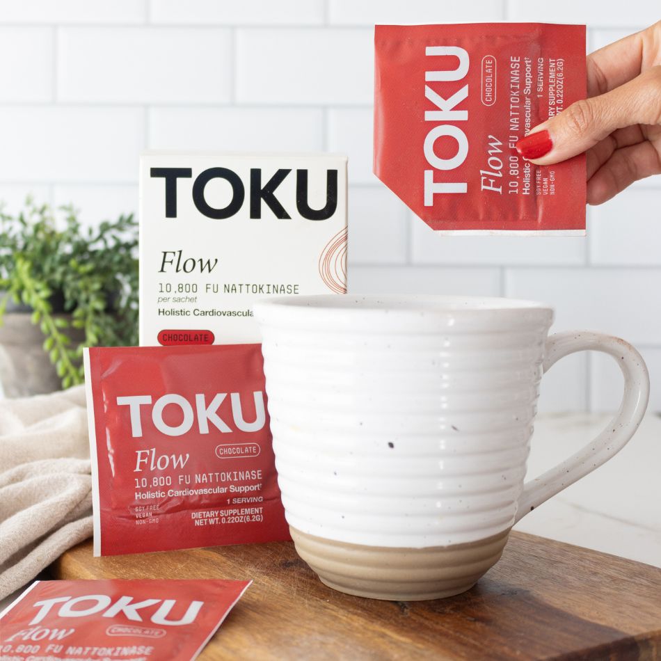 Toku Flow | Nattokinase Supplement (10,800 FU)