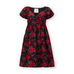 Puff Sleeve Crossover Dress