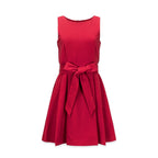 Sleeveless Ponte Skater Dress