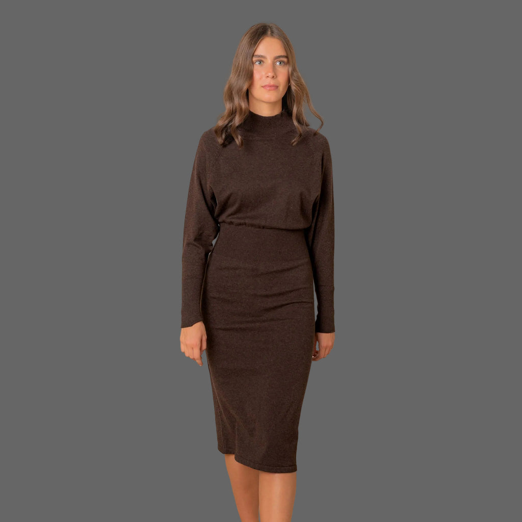 Dolman Sleeve Sweater Dress