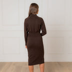 Dolman Sleeve Sweater Dress