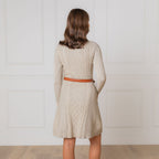 Organic Cable Sweater Dress