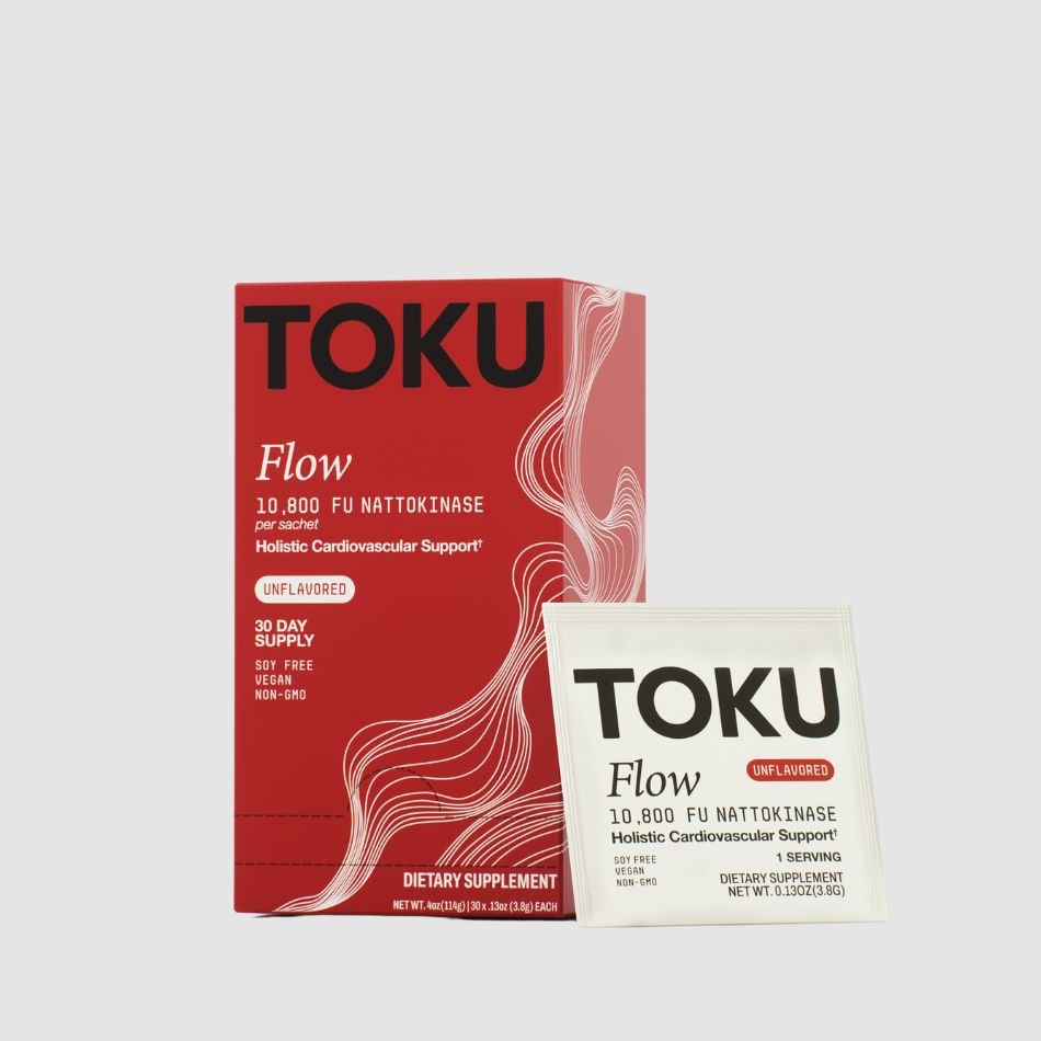 Toku Flow | Nattokinase Supplement (10,800 FU)