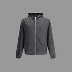 Versace Black Polyester Shell Jacket