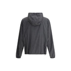 Versace Black Polyester Shell Jacket