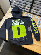She Wants the Diesel Hoodie