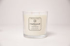Gardenia "I Am Renewed" Affirmation Candle - 17.5 OZ