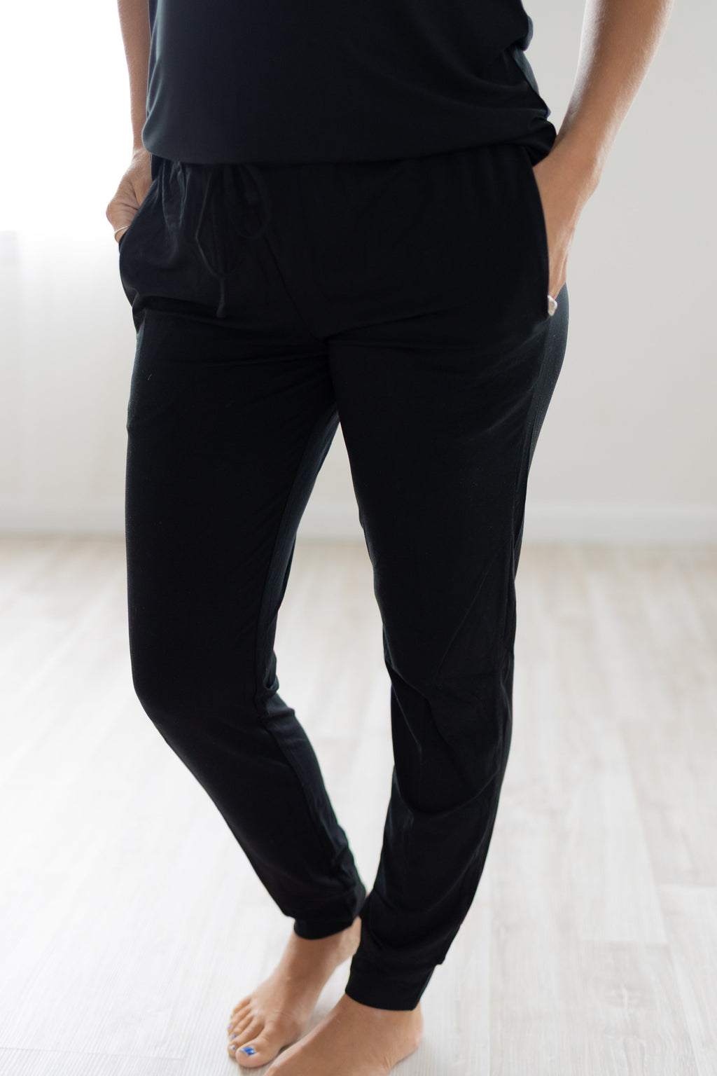 Black Adult Pajama Bottoms (Joggers & Pants)