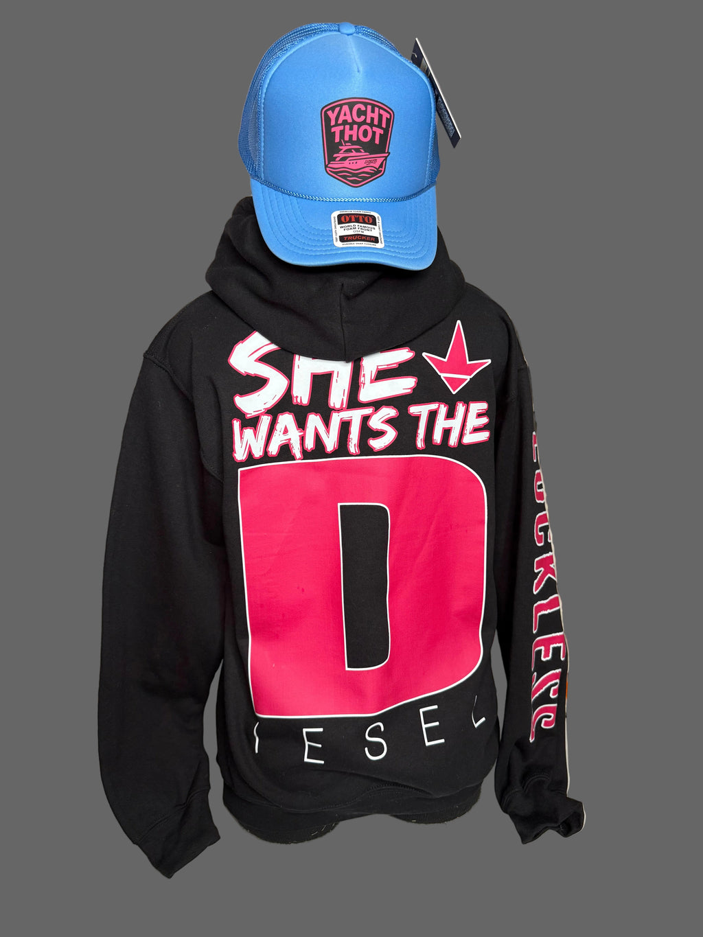 She Wants the Diesel Hoodie
