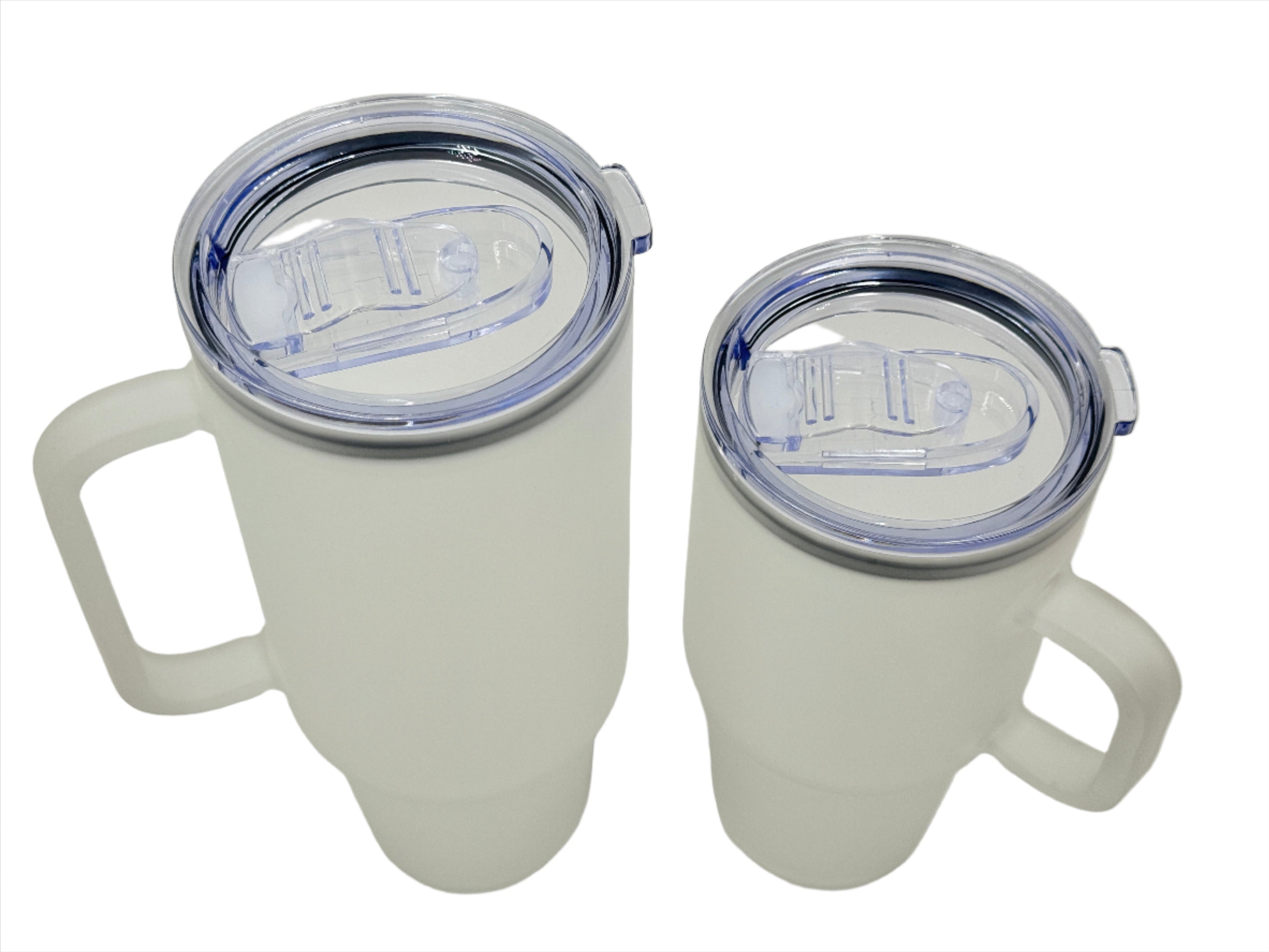 Hailey Brook Designs 32oz or 40oz Sublimation Clear or Frost Glass Tumbler, Mug, Cup With Bamboo Lid and Straw