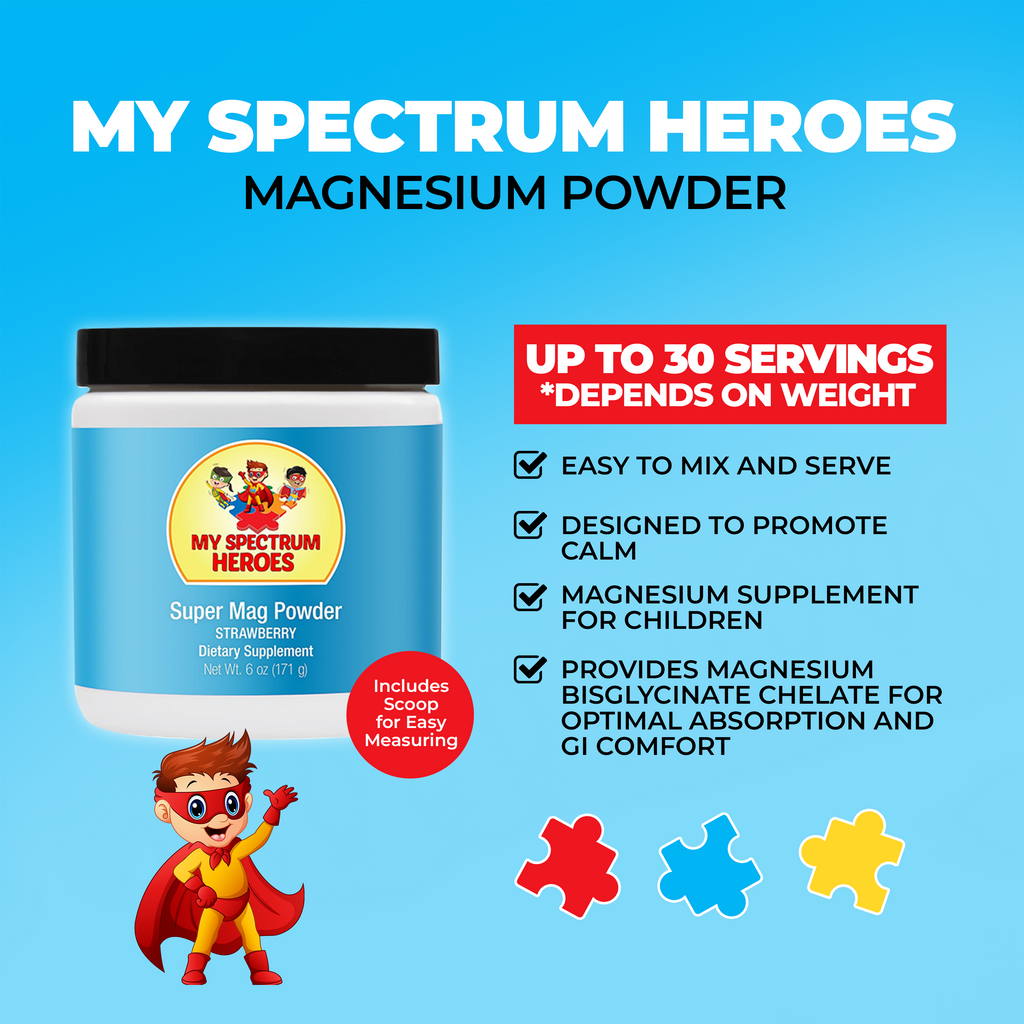 Super Mag Powder – Magnesium Supplement for Wellness & Balance