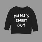 Organic Cotton Mama's Sweet Boy Baby and Toddler French Terry Sweatshirt
