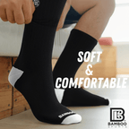 Premium Bamboo Rayon Crew Socks