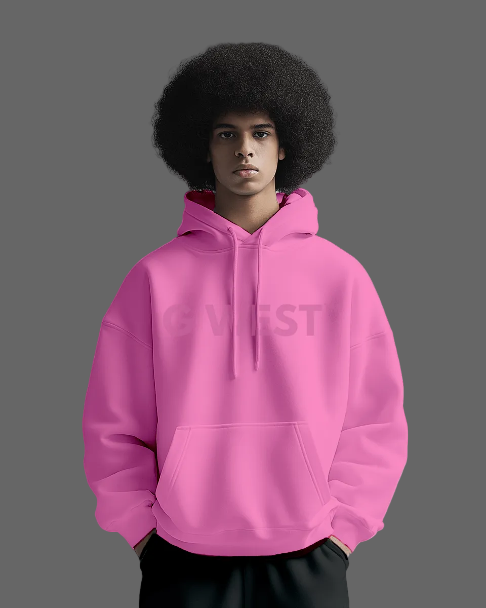 G-West G West Big Chest Logo Mens Hoodie