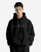 G-West G West Big Chest Logo Mens Hoodie