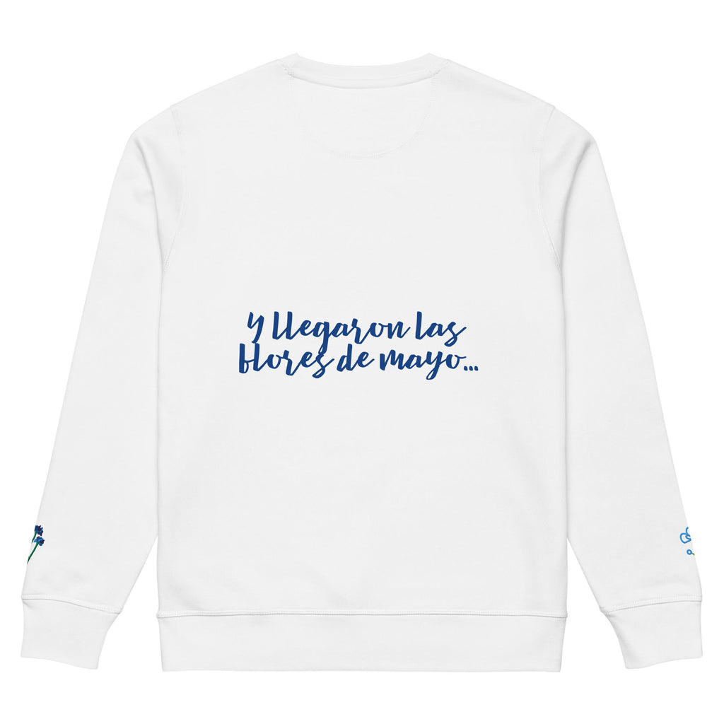 Flowers organic mid-weight sweatshirt