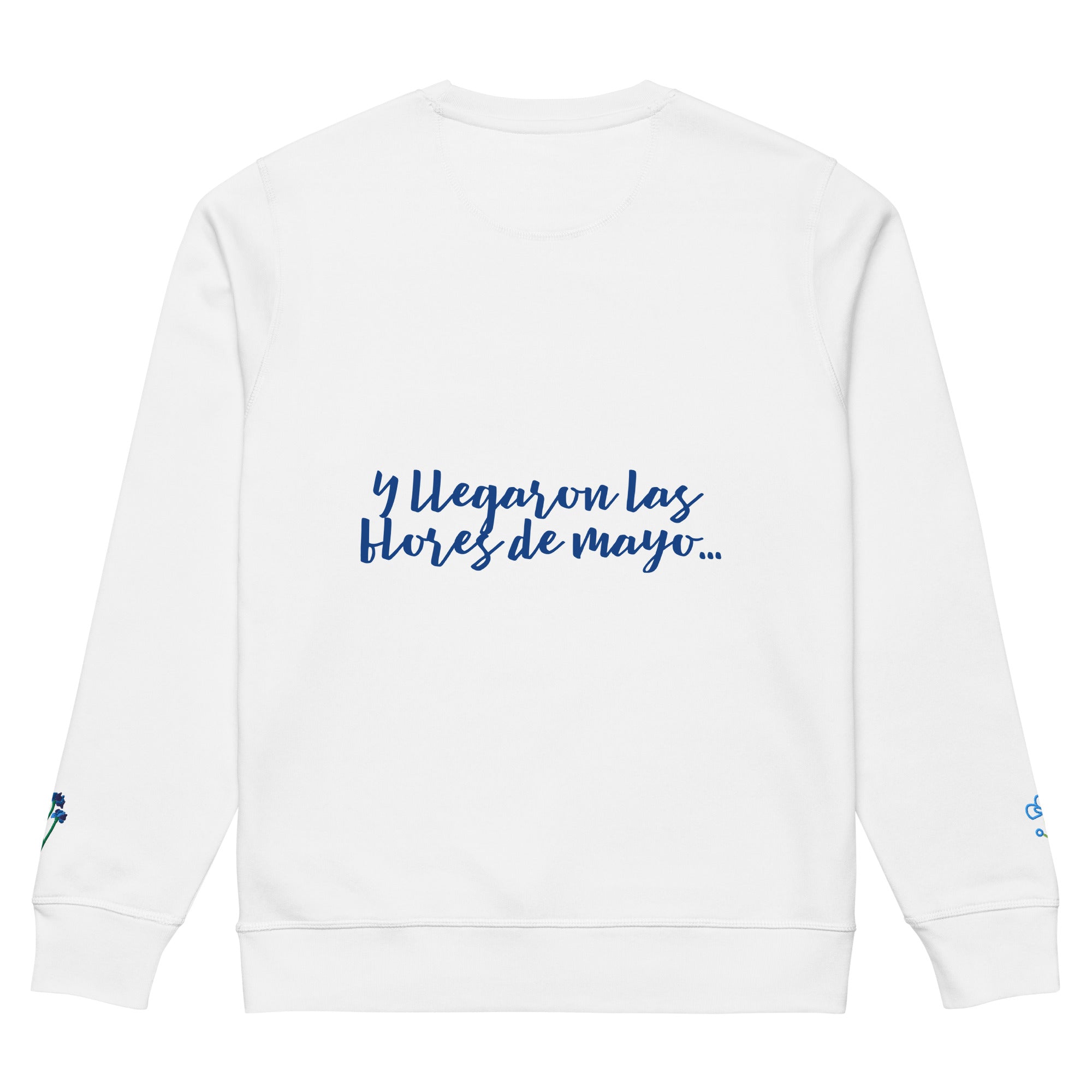 Flowers organic mid-weight sweatshirt