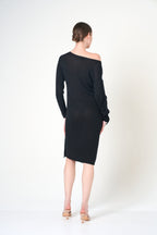 Long Sleeve Dress in Black